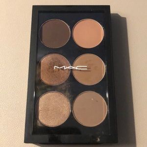 Custom MAC Cosmetics 6 Pan Eyeshadow Palette